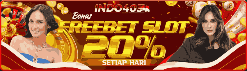 Bonus freebet harian slot 20%