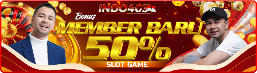 Bonus new member 50%