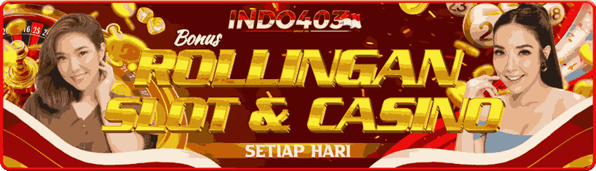 Bonus rolingan harian Slot dan Casino
